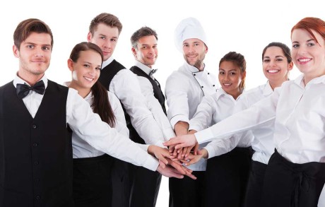 waitress and waiter aprons - server aprons - waitress, waiter and